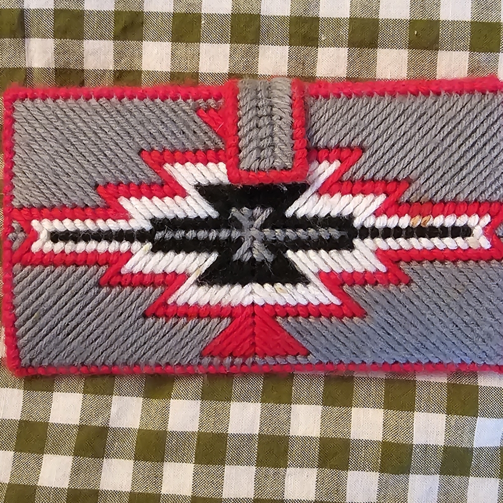 Stylish Gray and Red Women's Wallet